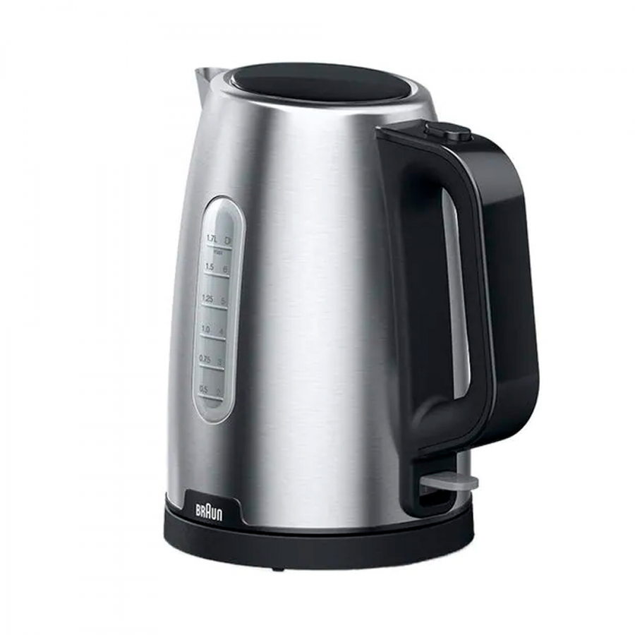 Braun Stainless Steel PurShine Water kettle 2200W 1.7L