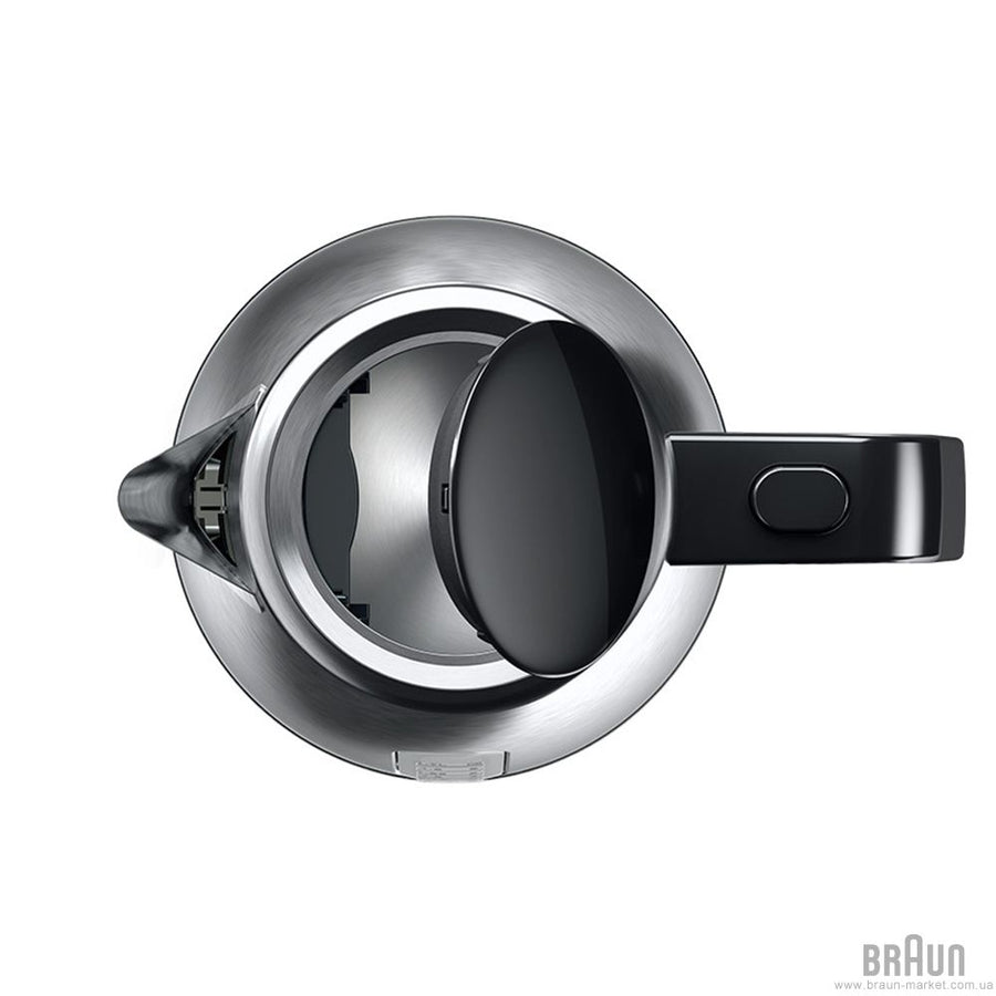 Braun Stainless Steel PurShine Water kettle 2200W 1.7L