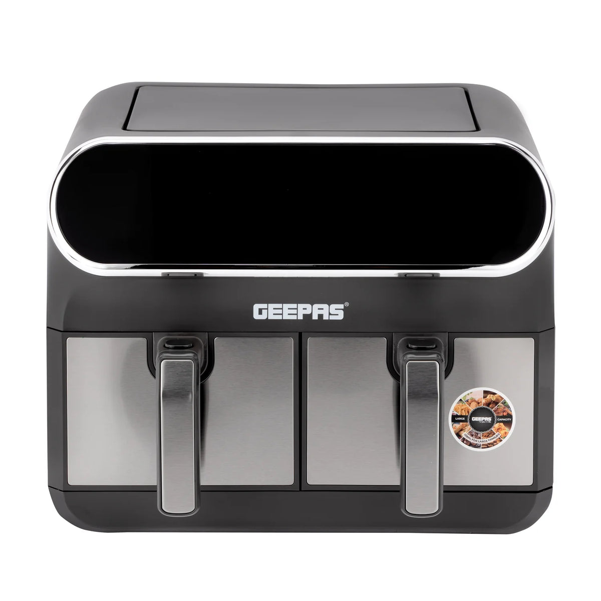 Geepas Digital Dual Air Fryer 9L
