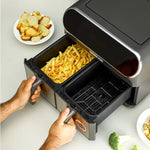 Geepas Digital Dual Air Fryer 9L