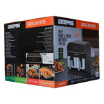 Geepas Digital Dual Air Fryer 9L