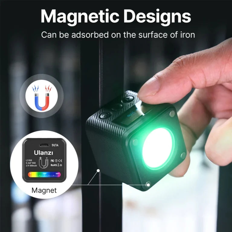 ULANZI L2 RGB COB VIDEO LIGHT