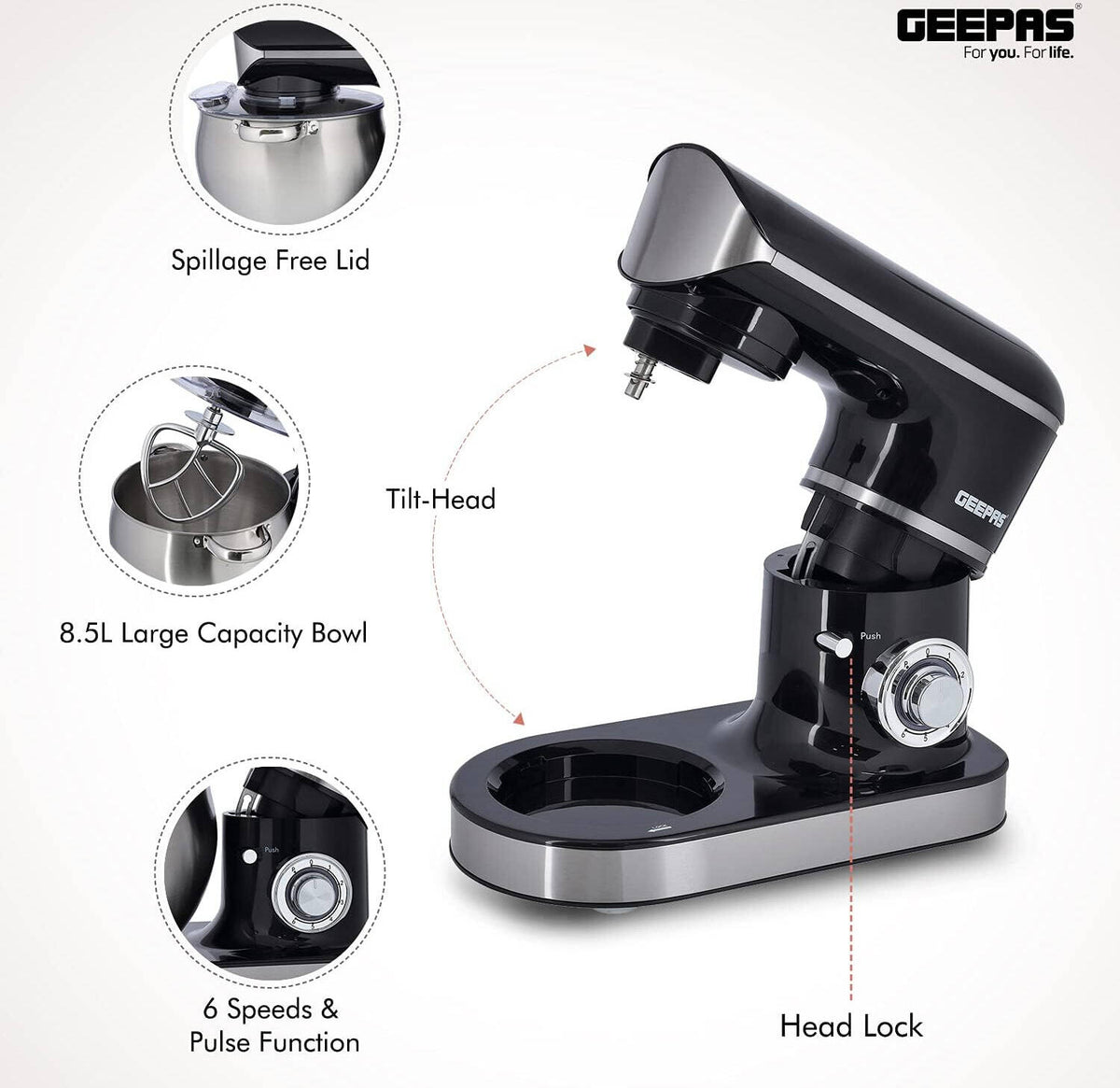 Geepas Kitchen Mixer