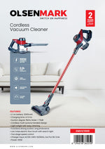 Olsenmark 100 W Handheld Stick Vacuum Cleaner