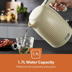 Geepas 1.7L Fluted Jug Kettle