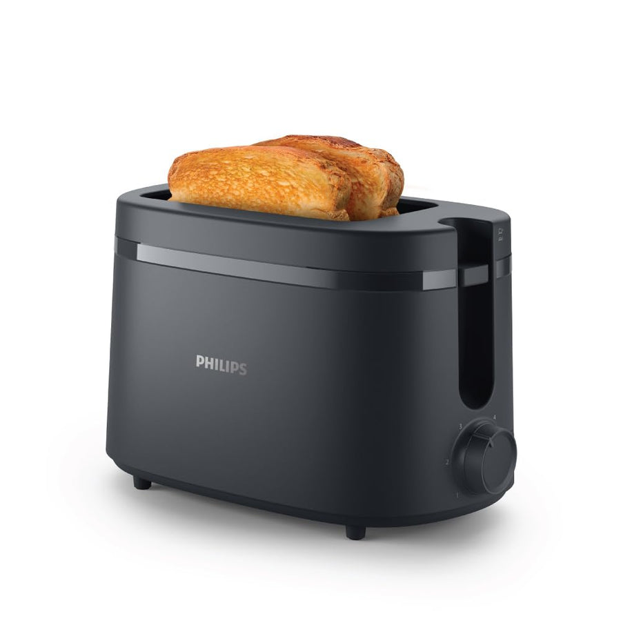 Philips Toaster, 760-900W, 2 Large Slots, 8 Browning Settings