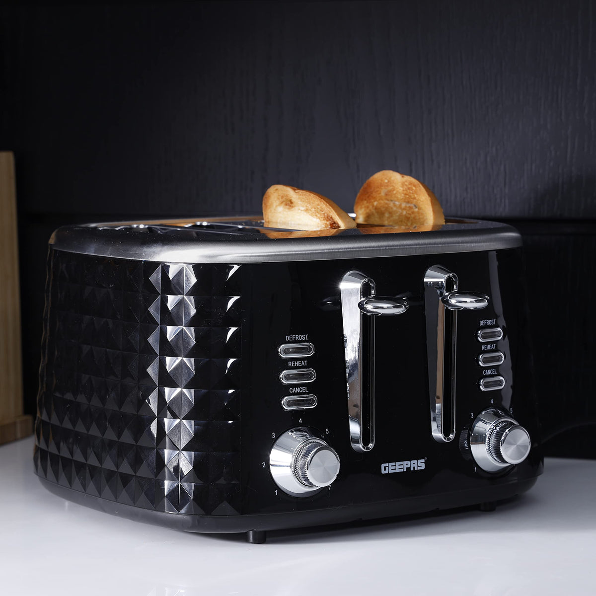 Geepas 4 Slice Bread Toaster